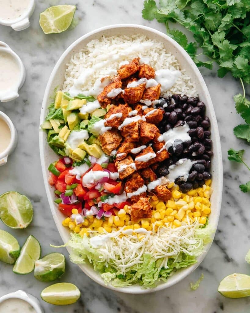 Chicken Burrito Bowls Recipe