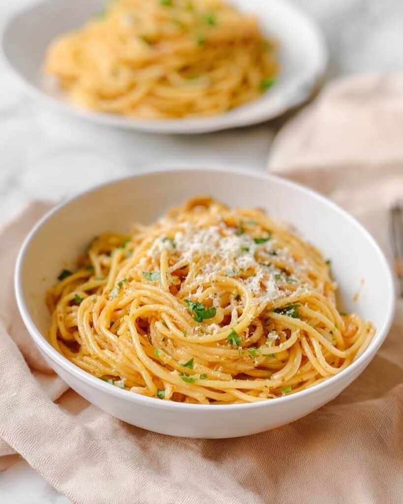 Asian Garlic Noodles Recipe