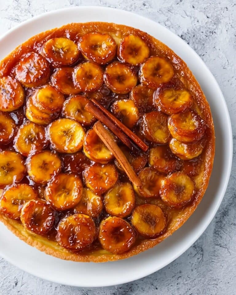 Caramelized Banana Tart Recipe