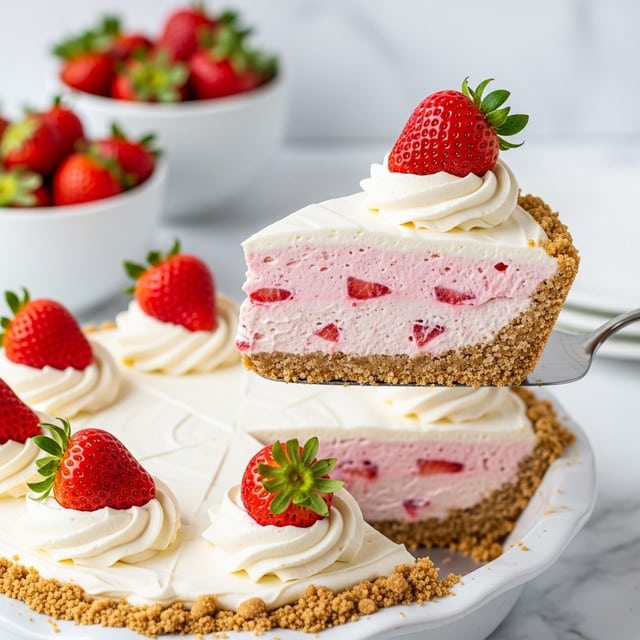 Strawberry Cool Whip Pie Recipe
