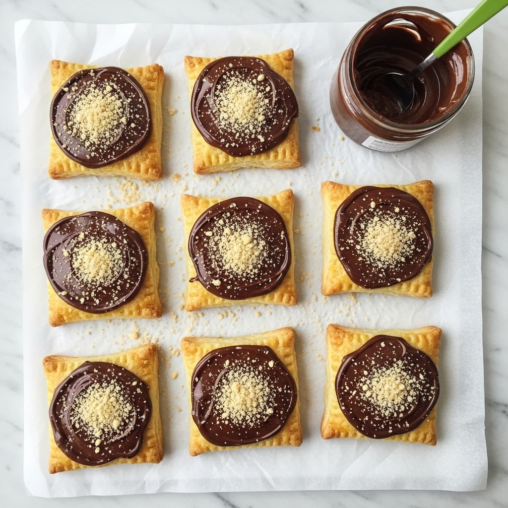 Nutella S’mores Puff Pastry Pop Tarts Recipe