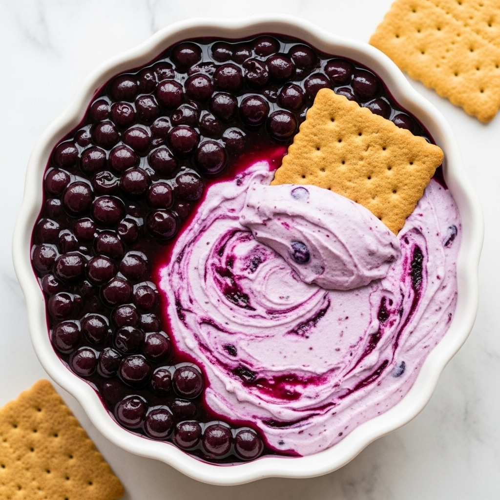 5 Minute Blueberry Cheesecake Dip Recipe