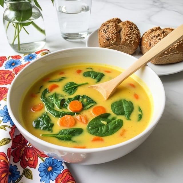 Glowing Spiced Lentil Soup Recipe