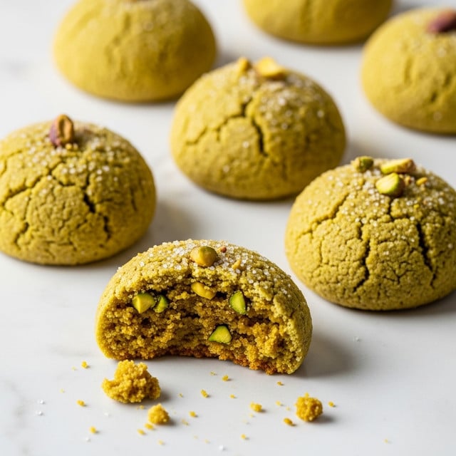 Sparkling Pistachio Cookies Recipe