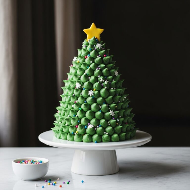 Christmas Tree Cake Recipe
