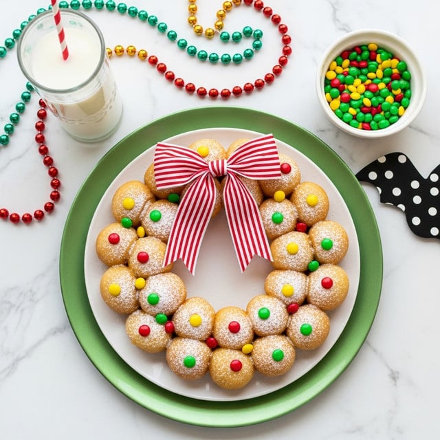Christmas Donut Wreath Recipe