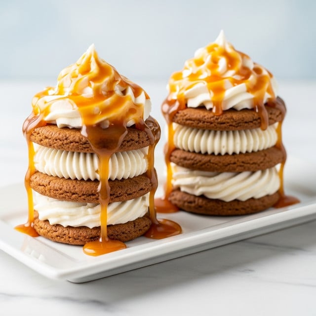 Mini No-Bake Gingersnap Cakes Recipe