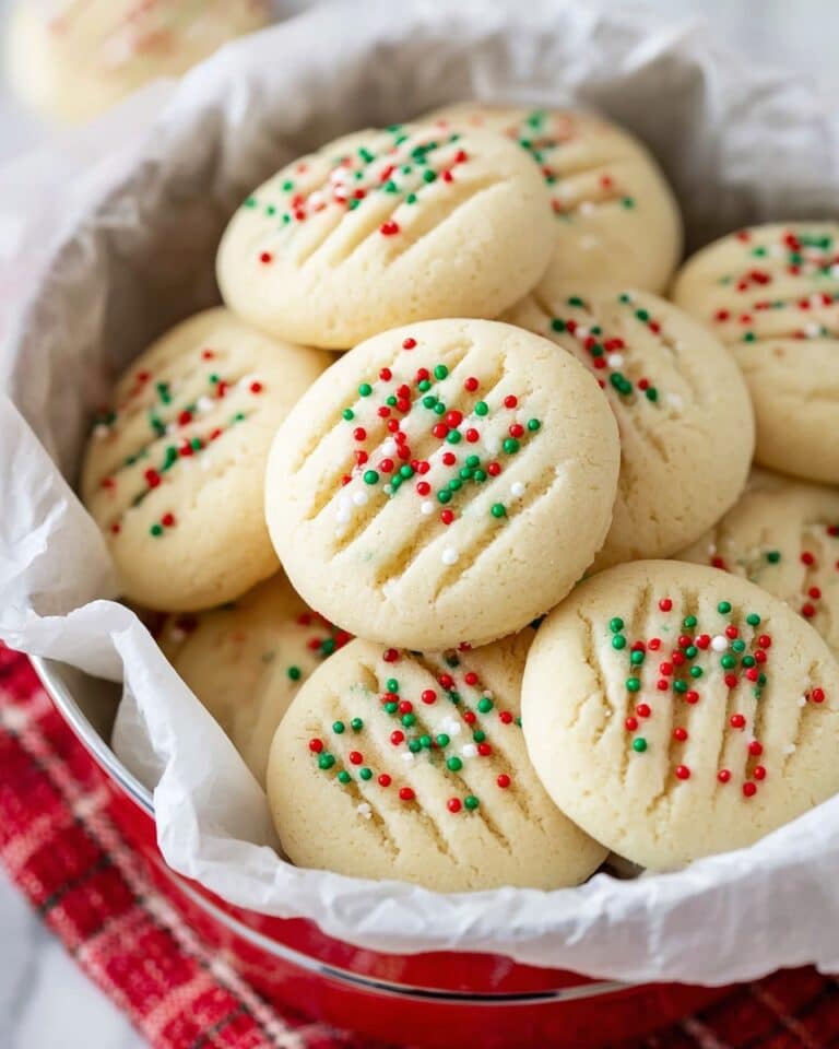 Whipped Shortbread Cookies Recipe