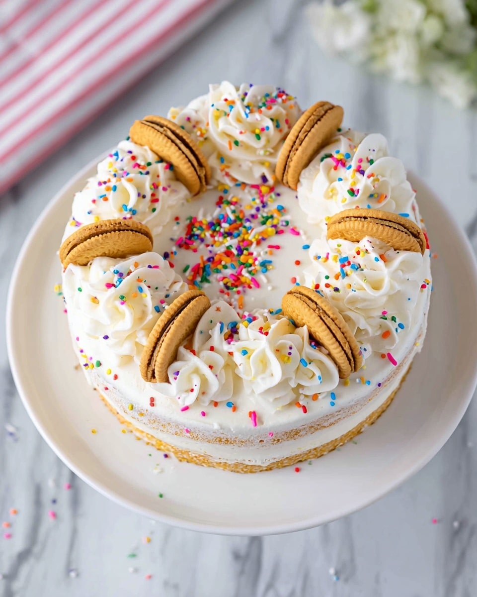 No Bake Birthday Cheesecake (Vegan Option) Recipe