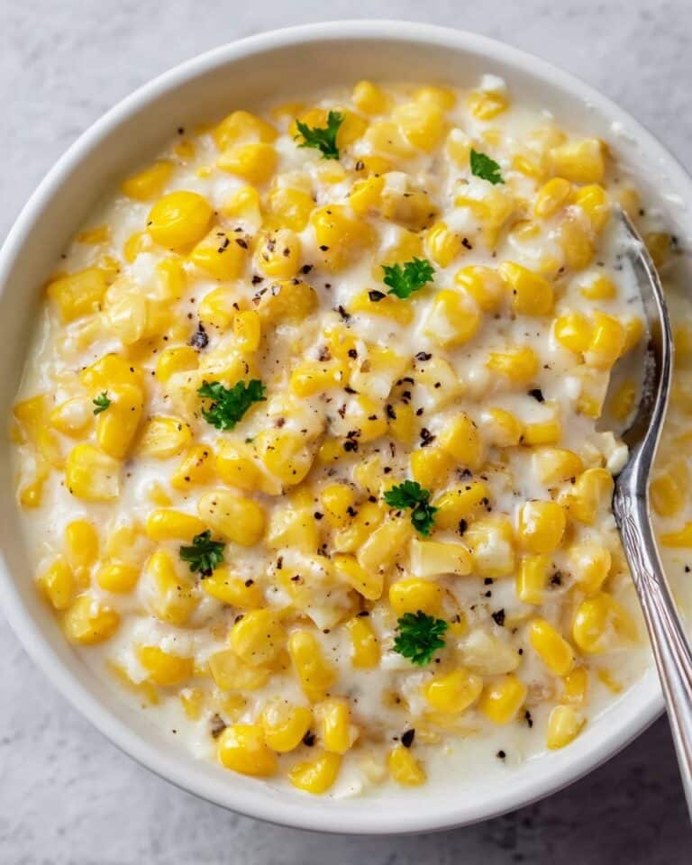 Slow Cooker Creamed Corn Recipe