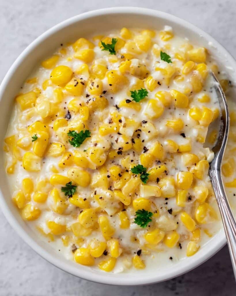 Slow Cooker Creamed Corn Recipe