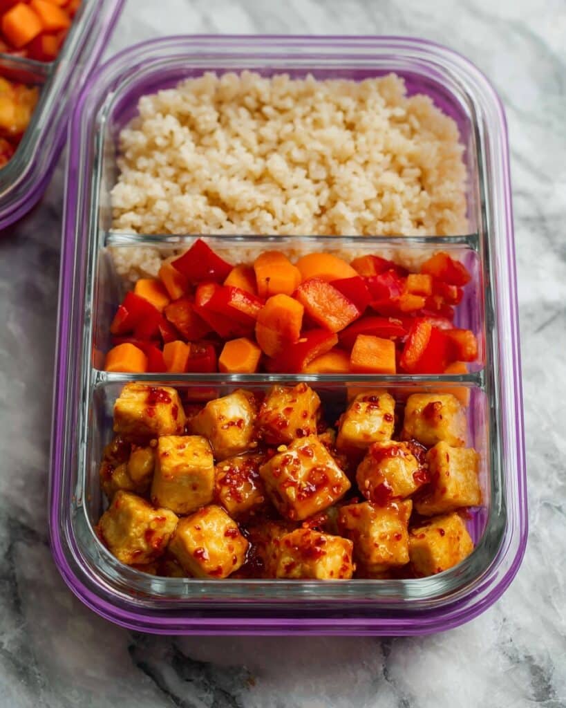 Sweet Chili Tofu Bowls Recipe