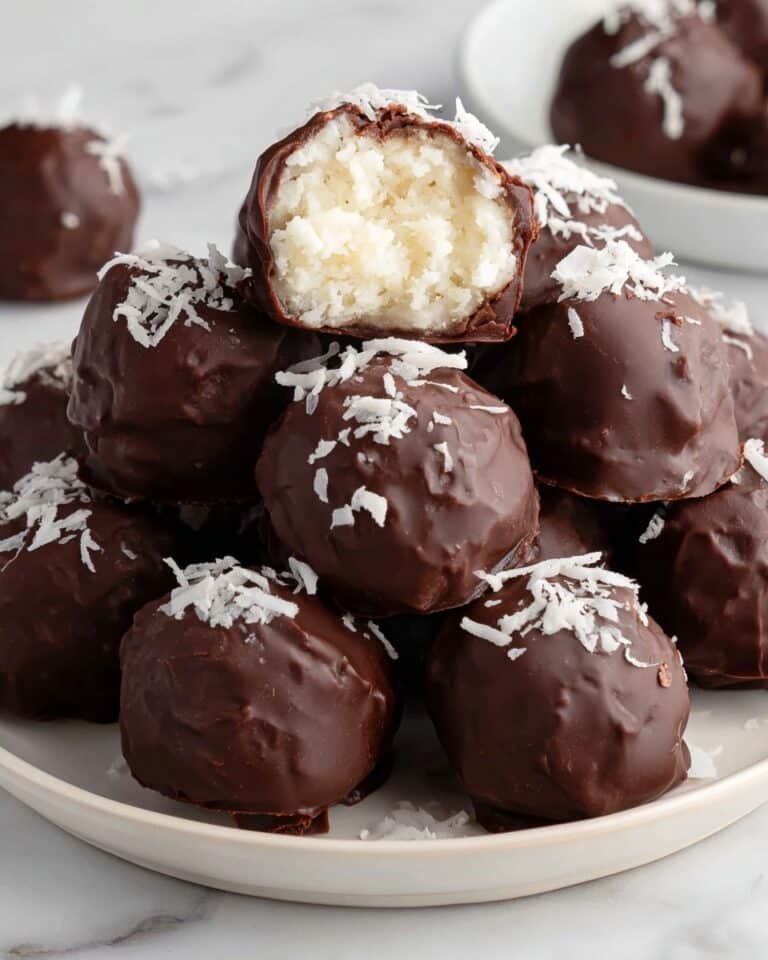 Coconut Chocolate Balls Recipe