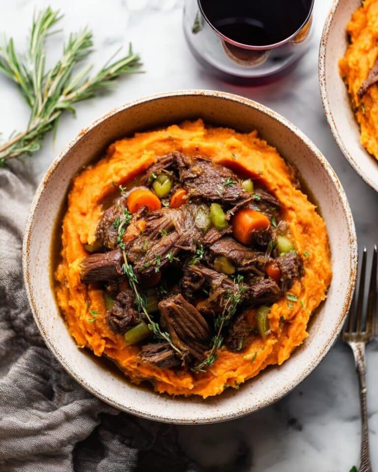 Maple Coffee Braised Short Ribs Recipe