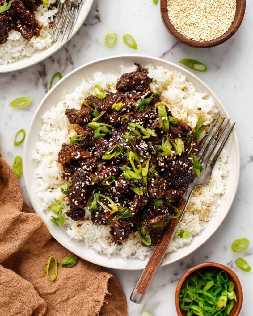 Easy Mongolian Beef Recipe