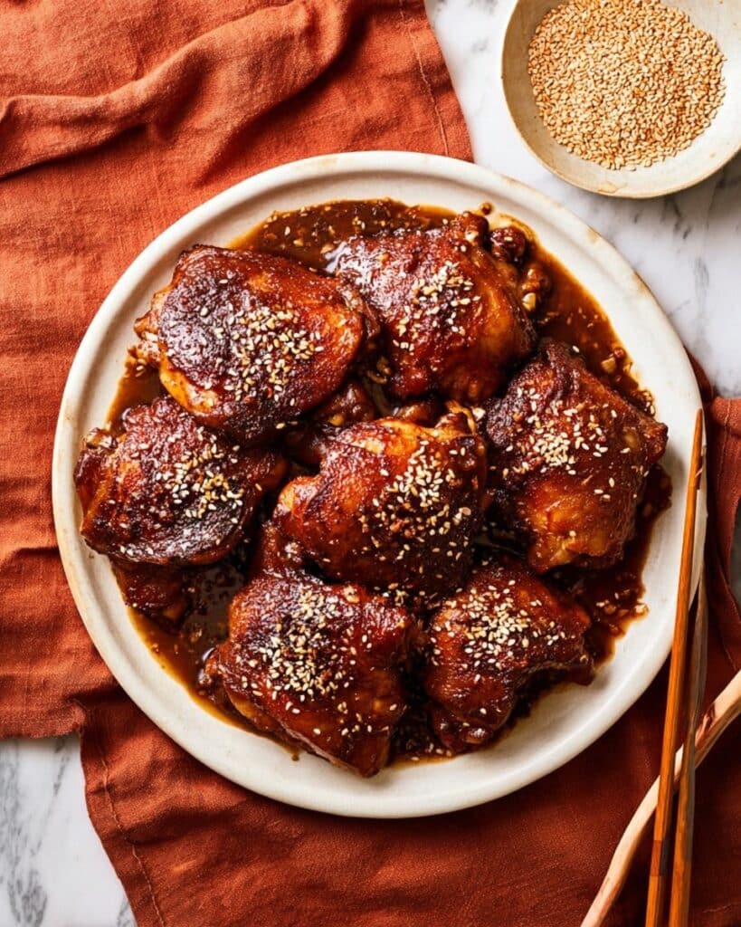 Next-Level Juicy Sesame Soy Chicken Recipe