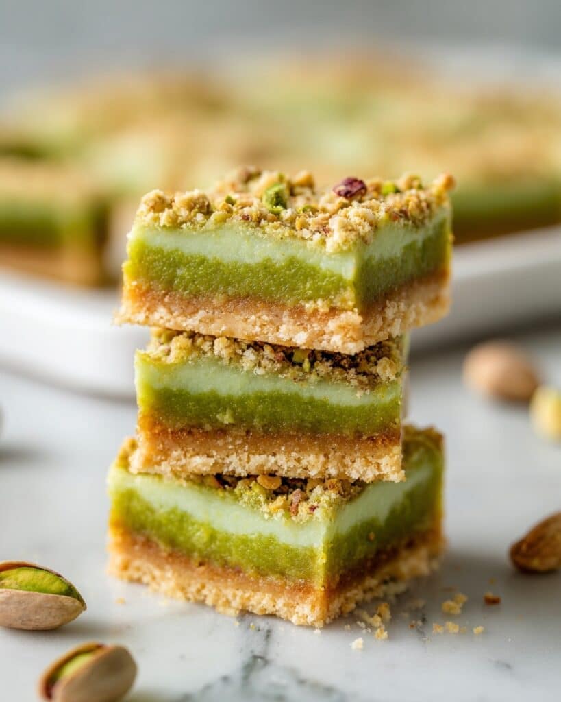 Pistachio Pudding Sugar Cookie Bars Recipe