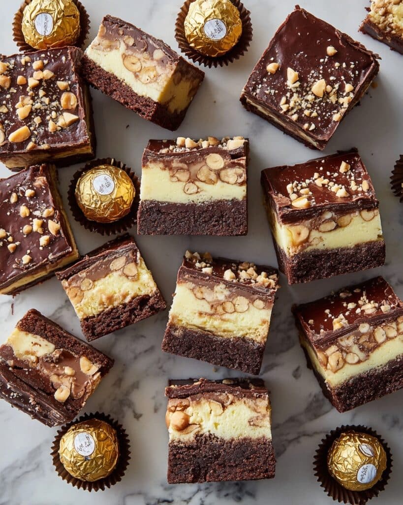 Ferrero Rocher Cheesecake Bars Recipe