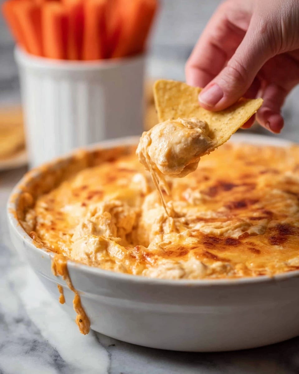 Baked Buffalo Chicken Dip Recipe
