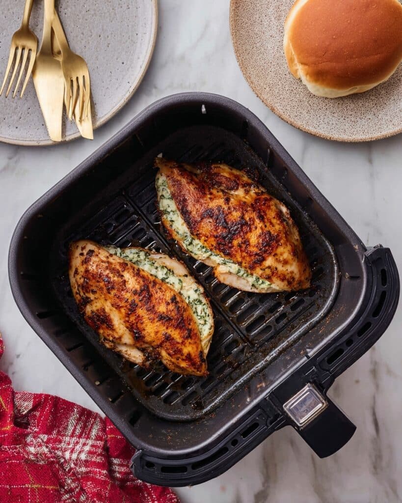 Air Fryer Stuffed Chicken Breasts Recipe