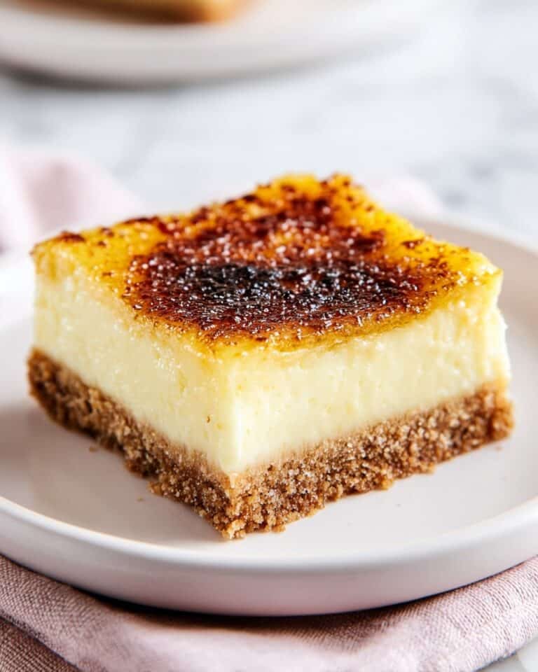 Crème Brûlée Cheesecake Bars Recipe