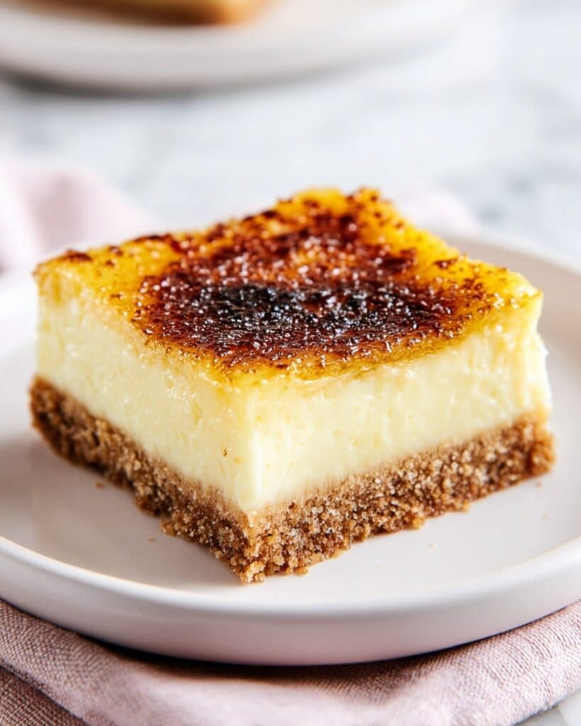 Crème Brûlée Cheesecake Bars Recipe