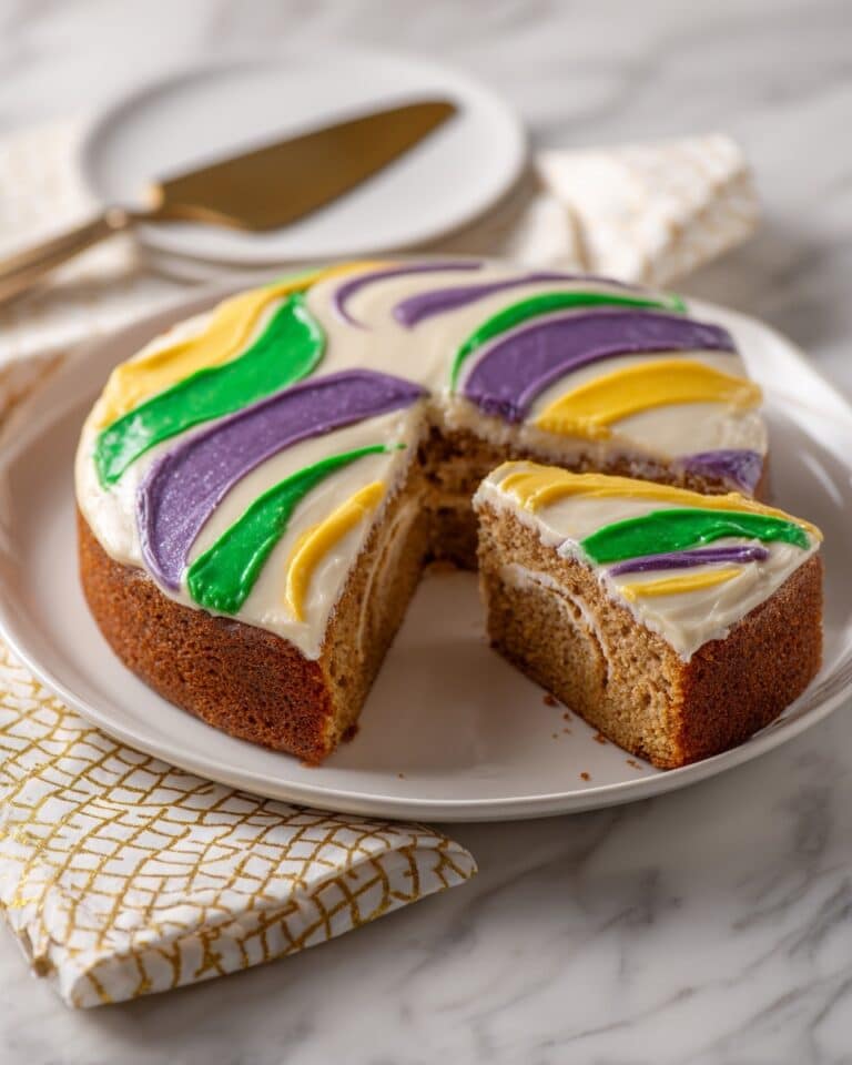 Praline-Cream Cheese King Cake Recipe