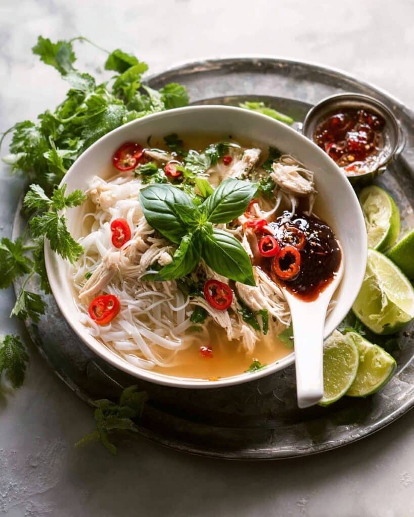Vietnamese Chicken Pho Soup (Pho Ga) Recipe