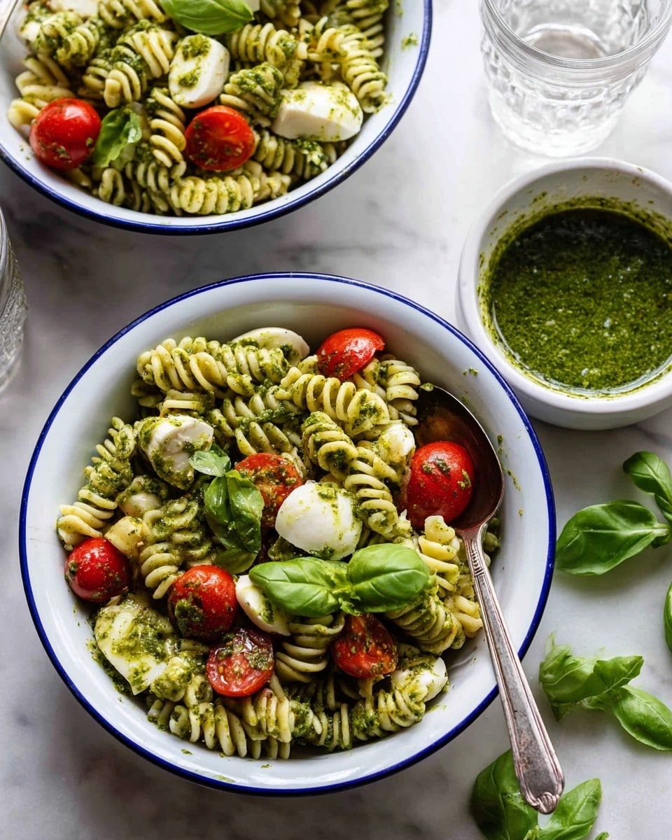 Pesto Pasta Salad Recipe