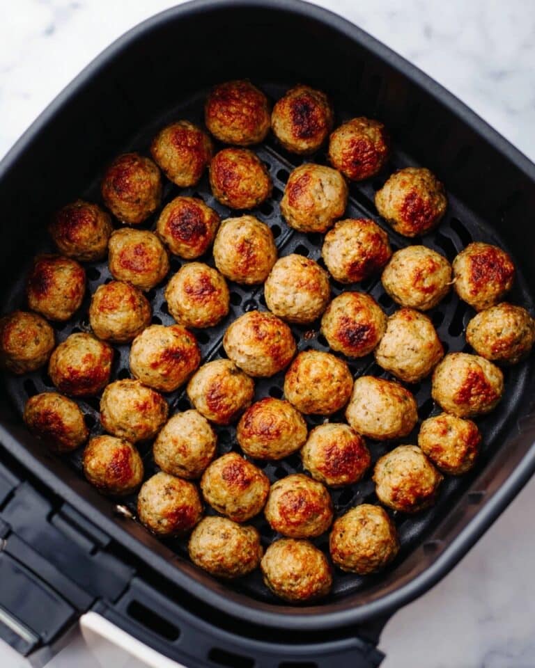 Air Fryer Frozen Meatballs Recipe