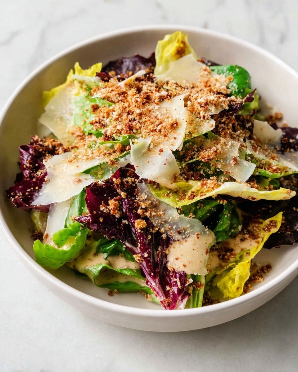 Radicchio and Endive Salad with Miso Dressing Recipe