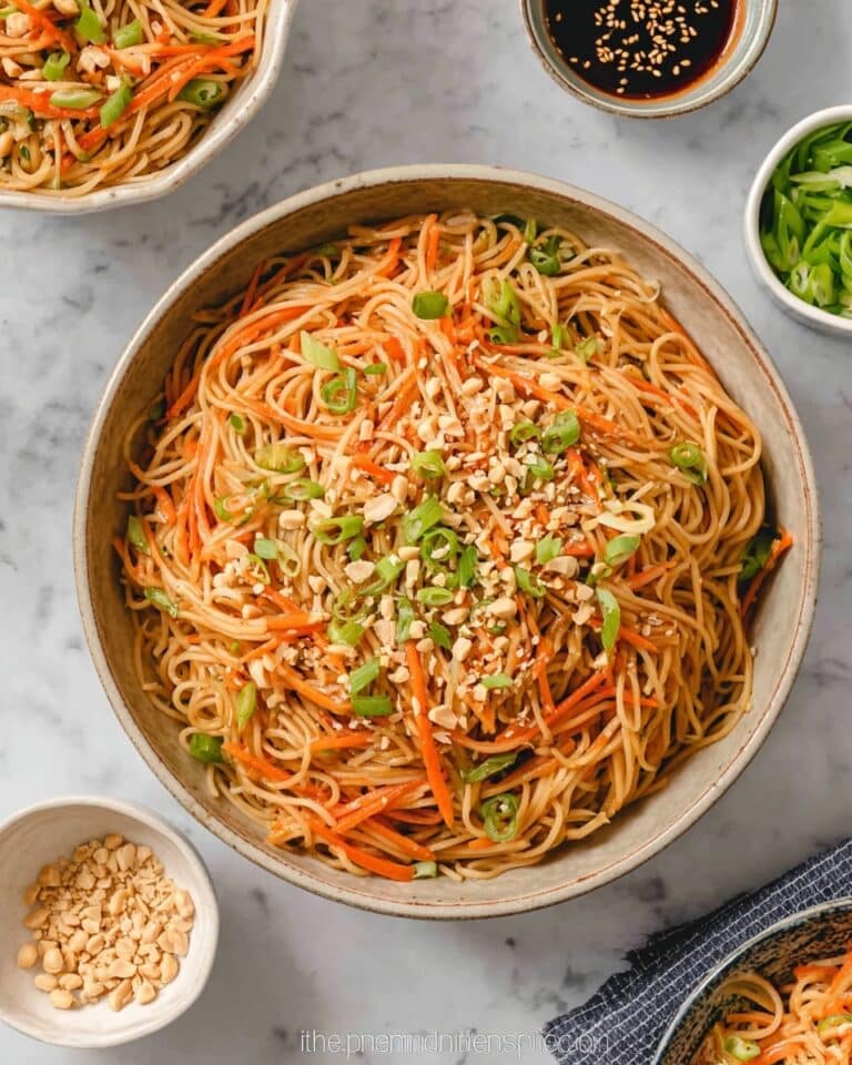 Cold Sesame Noodles Recipe