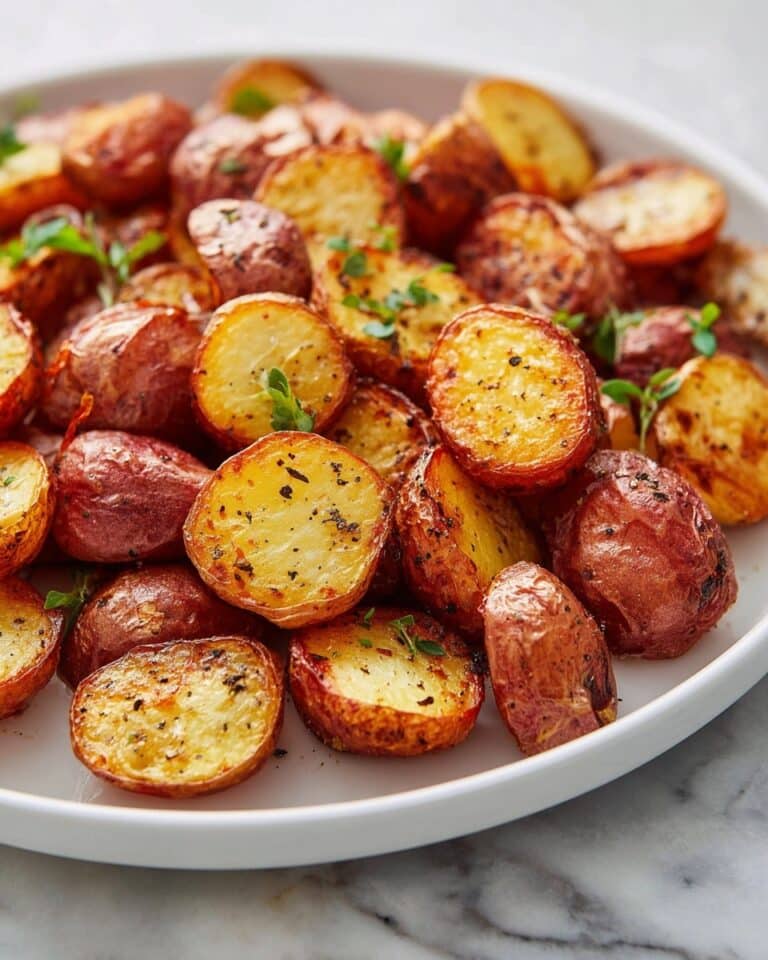 Garlic Herb Roasted Red Potatoes Recipe