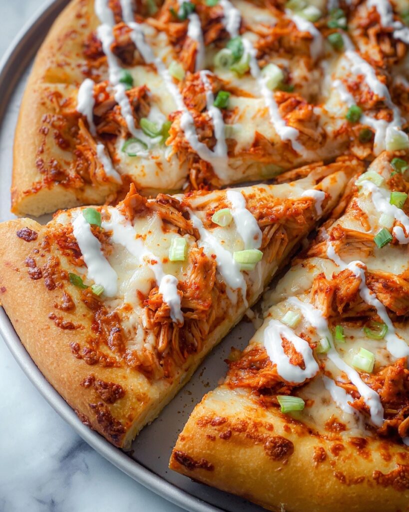 Buffalo Chicken Pizza Recipe