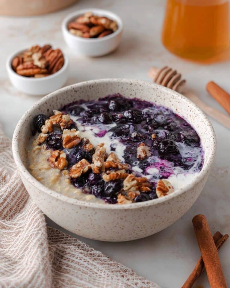 Creamy Instant Pot Steel Cut Oats with Cinnamon and Maple Recipe