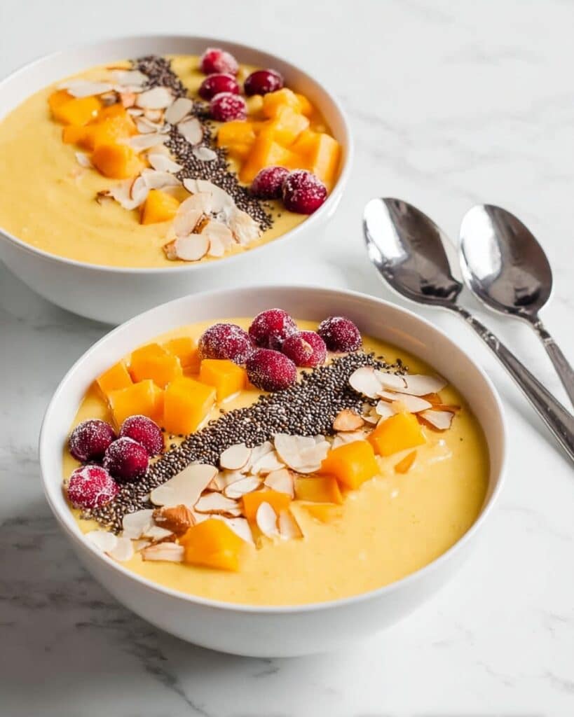Easy Mango Smoothie Bowl Recipe