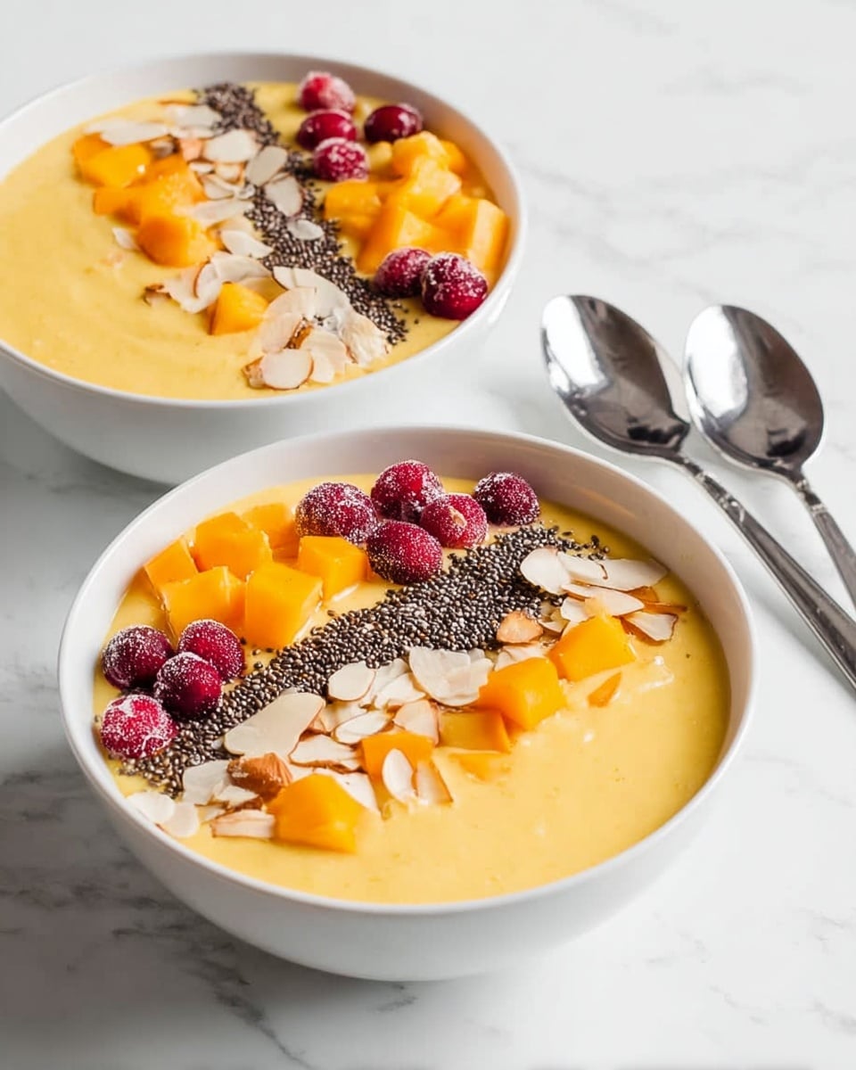 Easy Mango Smoothie Bowl Recipe