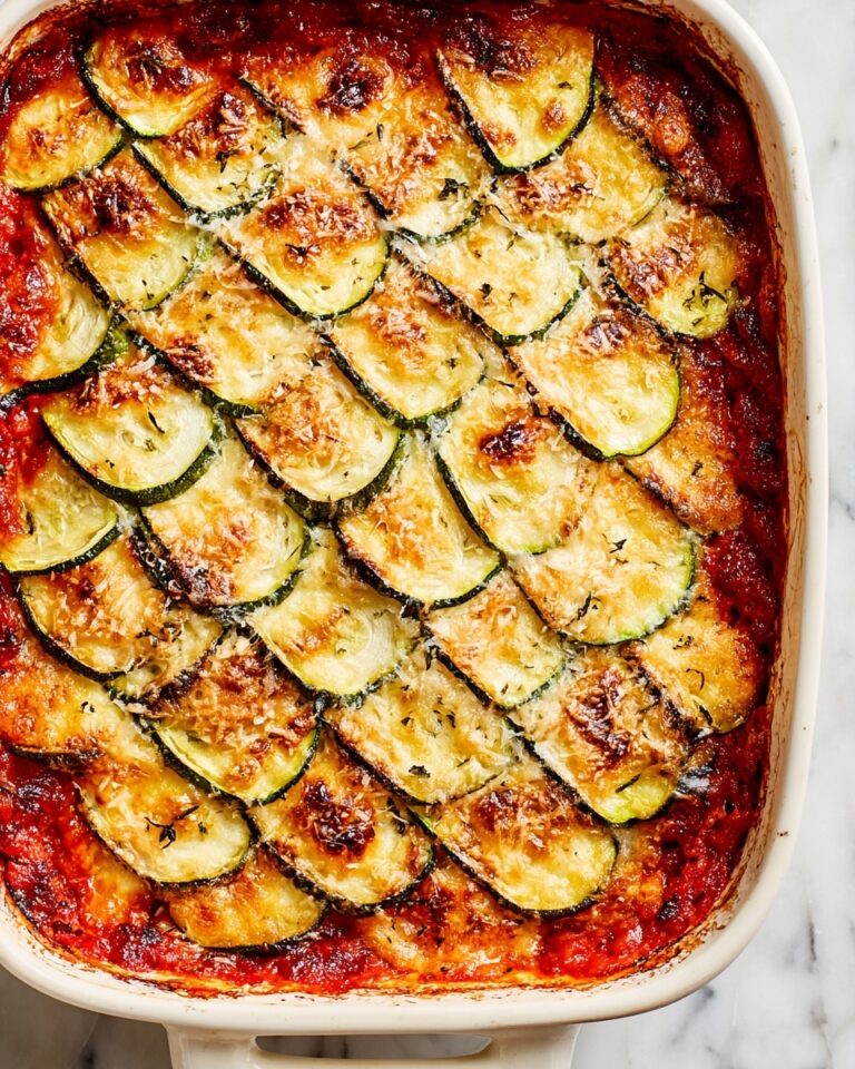 Zucchini Lattice Lasagna Recipe