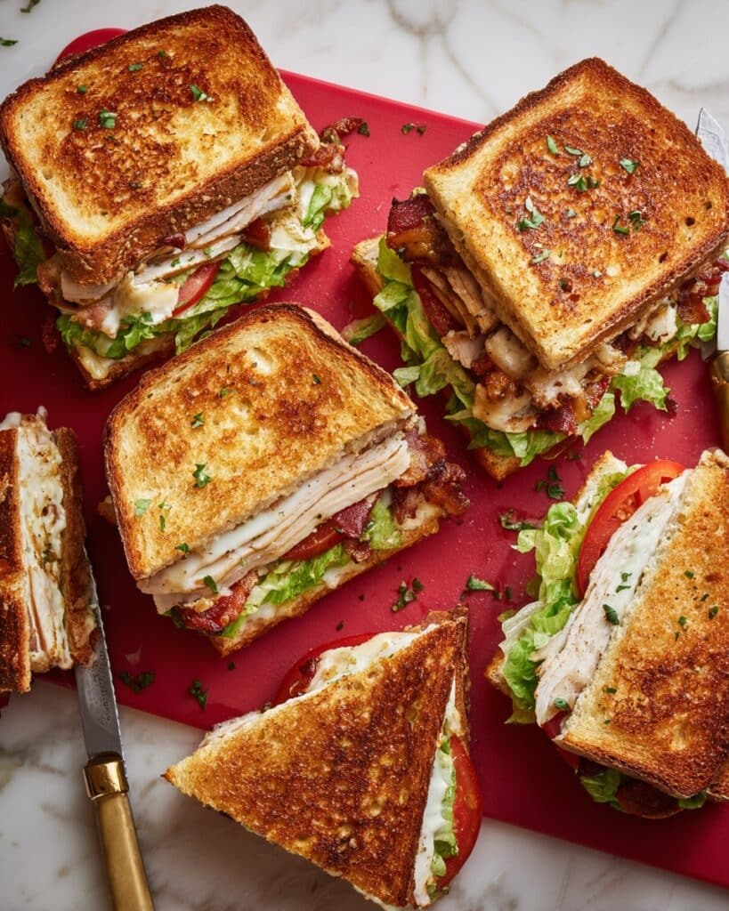 Classic Turkey Club Sandwich Recipe