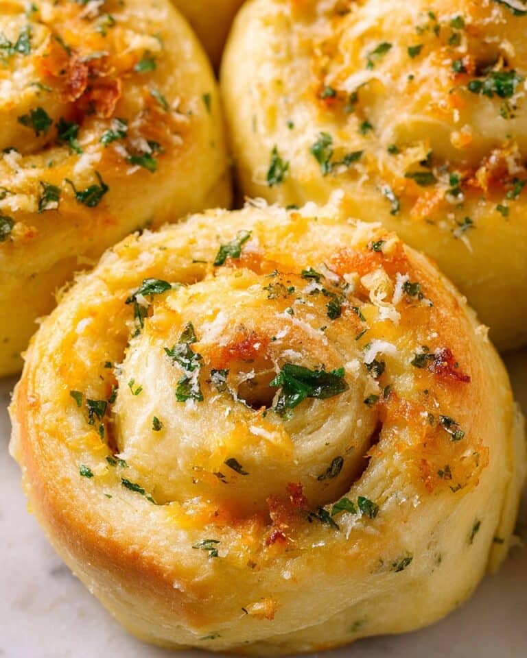 Garlic Butter Parmesan Rolls Recipe