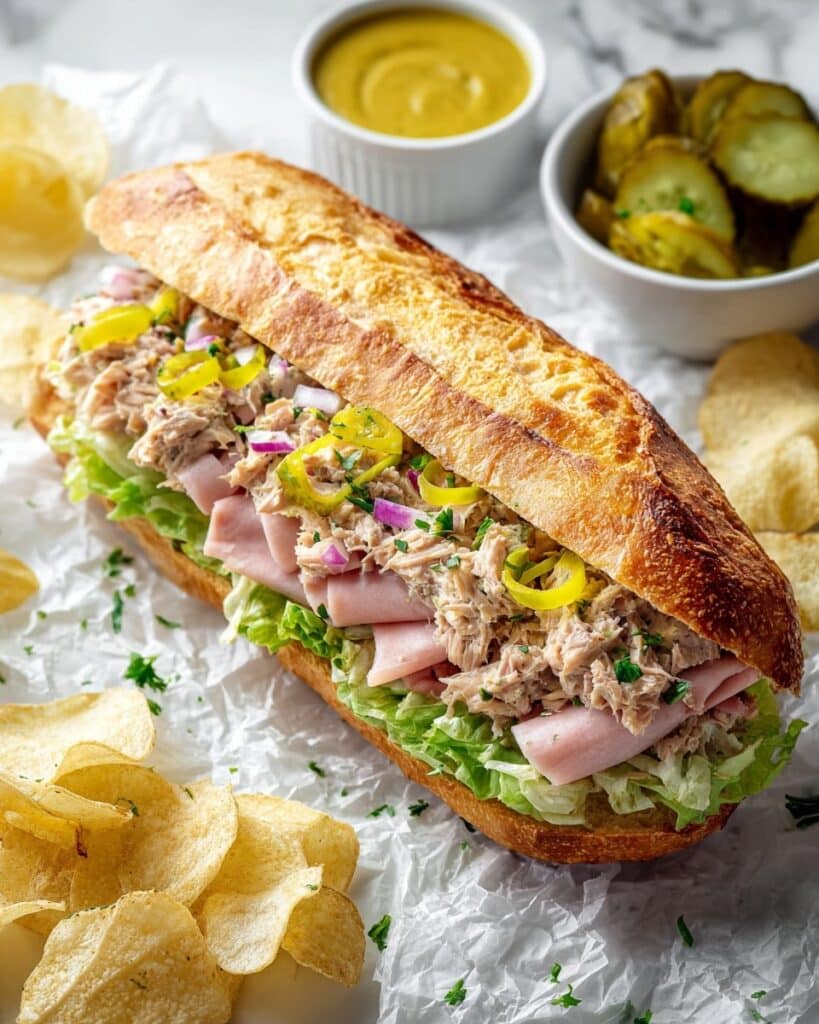 Cuban Garlic Bread Sandwiches Recipe