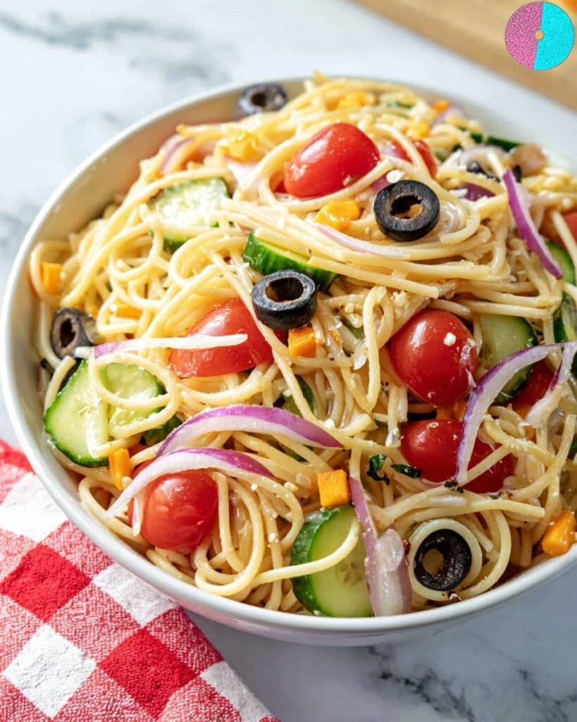 Summer Spaghetti Salad Recipe