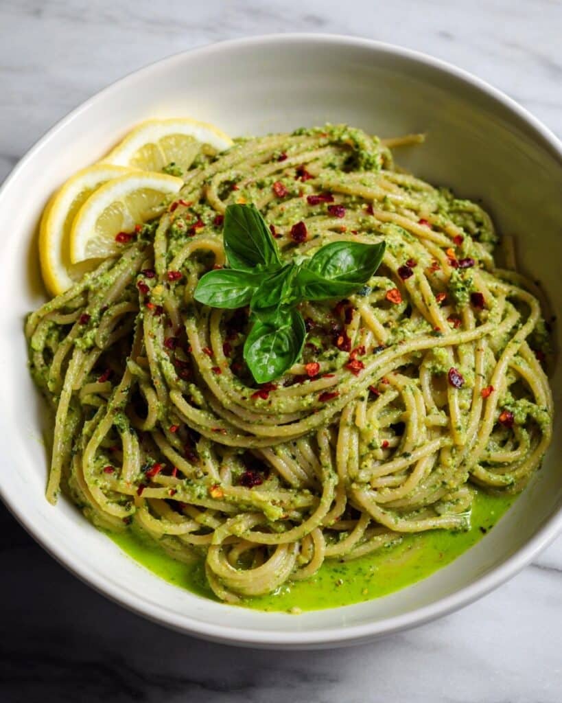 Broccoli Pesto Pasta Recipe