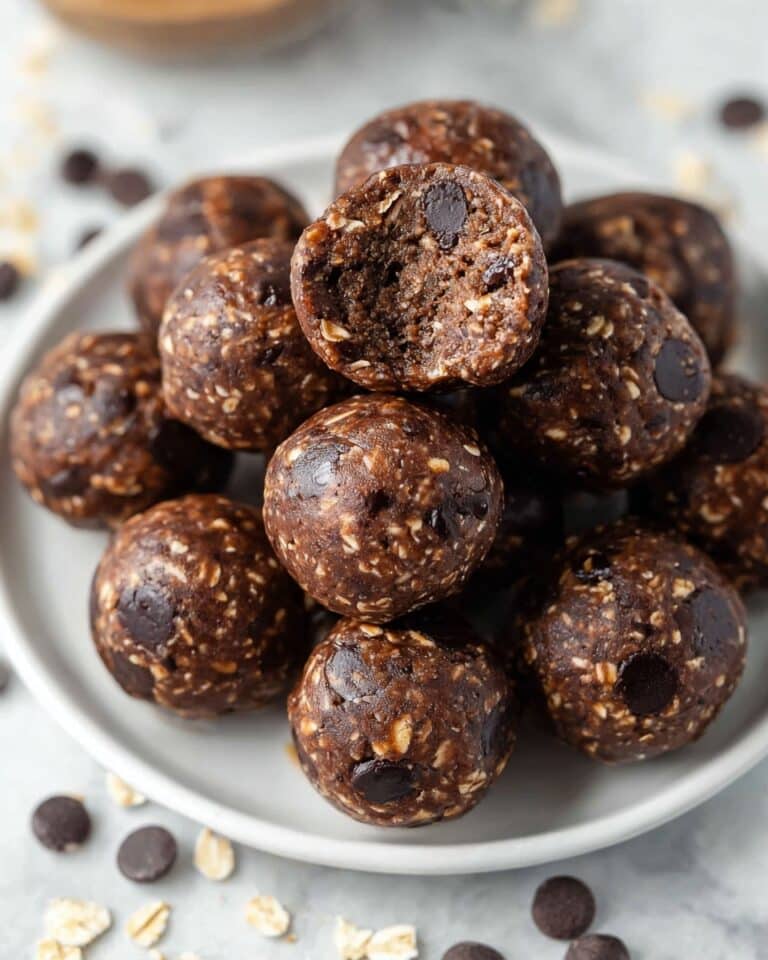 Peanut Butter Chocolate Protein Balls Recipe