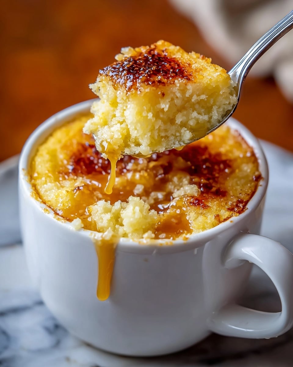 5-Minute Lemon Cottage Cheese Mug Cake – Zesty Bliss! Recipe