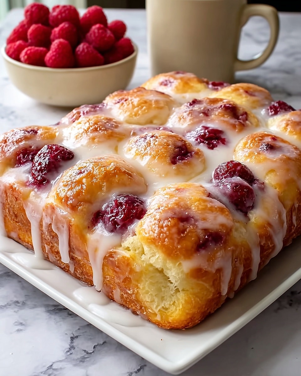 Homemade Raspberry Jam Donut Focaccia Recipe