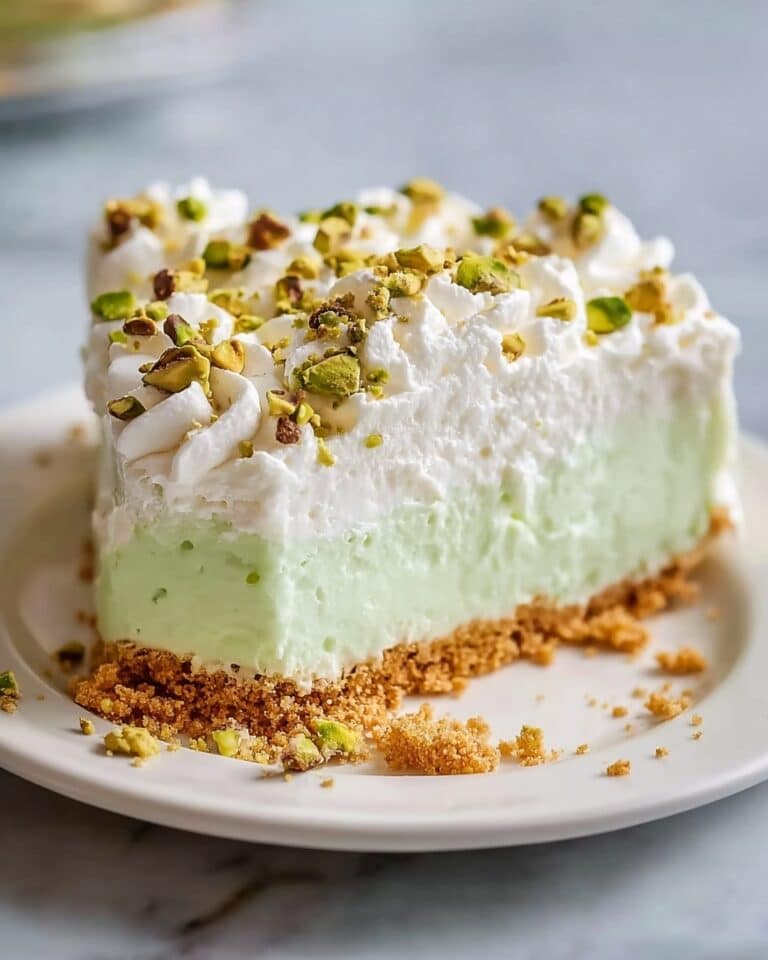 Easy No Bake Pistachio Cream Pie Recipe