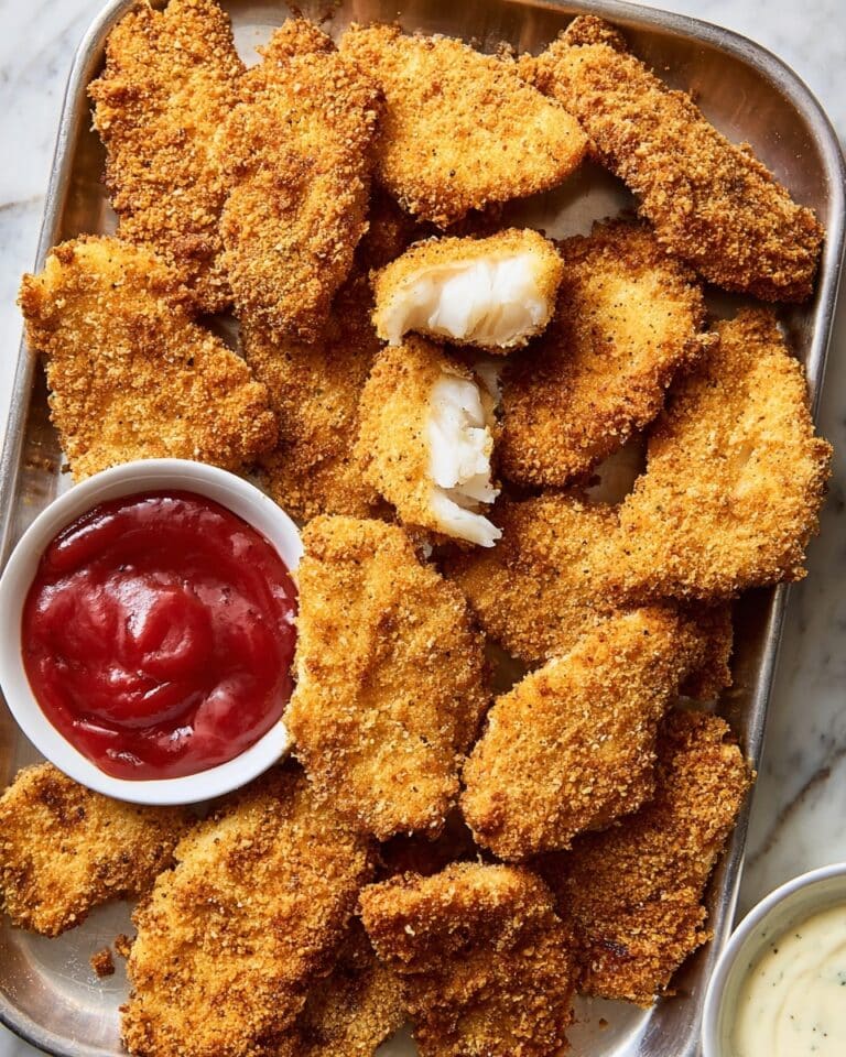 Crispy Fried Chicken Strips Recipe
