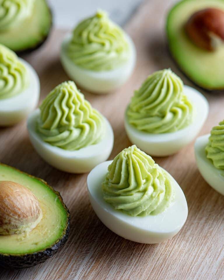 Guacamole Deviled Eggs Recipe