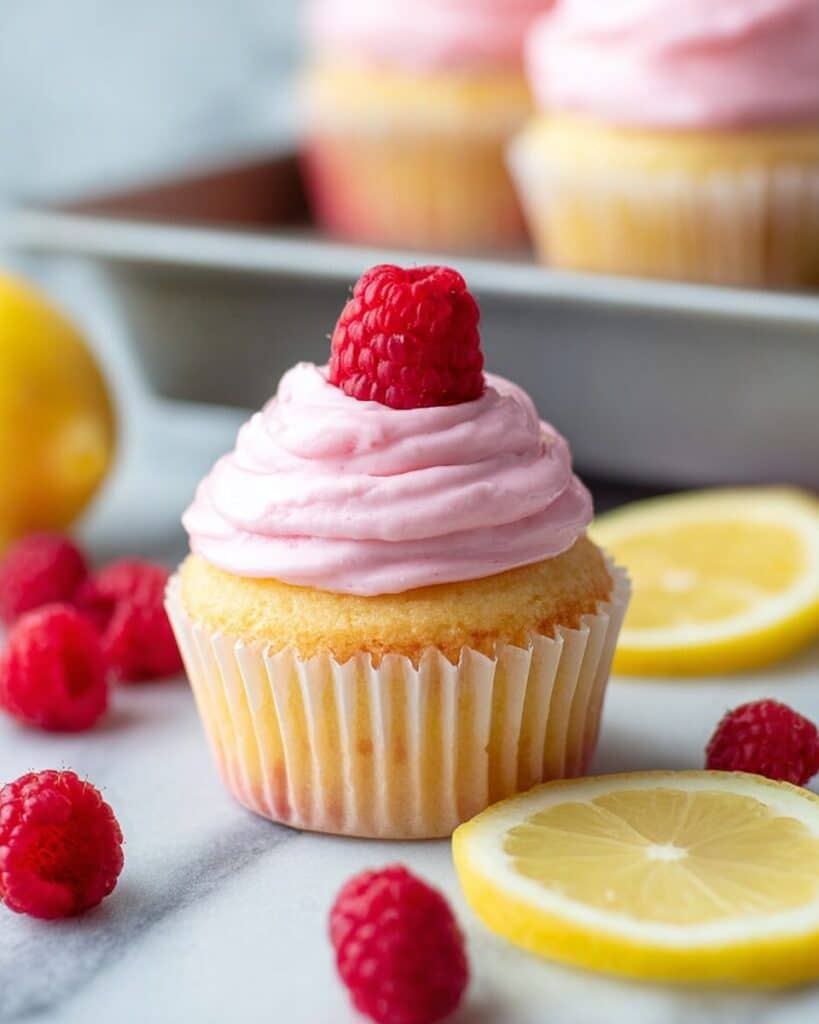 Raspberry Lemon Cupcakes Recipe